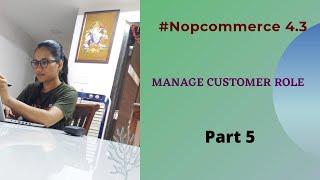 #5 Manage User Role Manually if Not Admin in NopCommerce 4.3 #rctechlife #NopCommerce #AdminRoleNop