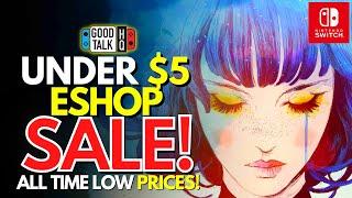 HUGE Eshop SALE LIVE NOW! 20+ LAST MINUTE Eshop DEALS UNDER $5!