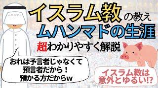 イスラム教の教えとは？ムハンマドの生涯から超わかりやすく解説