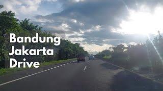 [Driving Bandung] Journey from Bandung to Jakarta: A Drive through the Scenic Purbaleunyi Toll Road