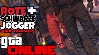 Schwarze & rote Jogger für Männlichen und Weiblichen Charakter bekommen NO TRANSFER -GTA Online 1.51