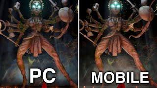 Raji: An Ancient Epic (PC) vs. (Mobile) Graphics Comparison