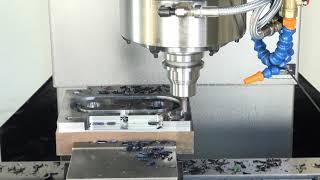 Dugard 760 XP Vertical Machining Centre  Cutting Demo