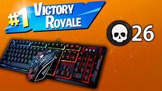 THE BEST GAMING KEYBOARD FOR FORTNITE!!! (KEYBOARD CAM)