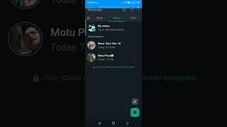 how to apply status privacy on your WhatsApp #tech# shorts