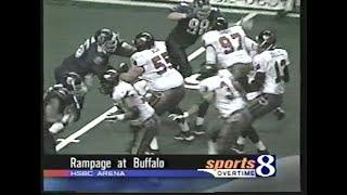 2003 Arena Football Grand Rapids Rampage @ Buffalo  Destroyers; Highlights Feb 1st