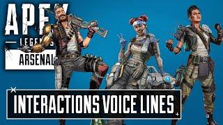 NEW Lifeline Maggie Fuse Interactions Voice Lines - Apex Legends