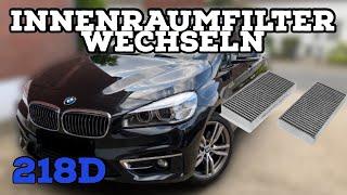 BMW F45/F46 Mikrofilter/Innenraumfilter wechseln 216d 218d 220d 218i 220i