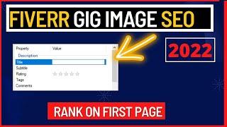 how to optimize fiverr gig thumbnail -fiverr gig image seo 2022 -complete tutorial