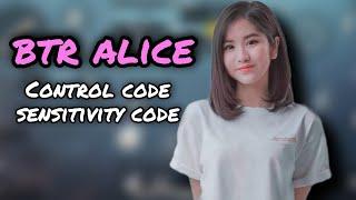 BTR ALICE NEW 2021 4 FINGER CLAW WITH control code || control code SENSITIVITY settings ||