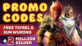 Tayrel  Sun Wukong for FREE Raid Shadow Legends Promo Codes