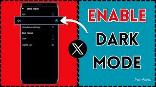 How to Enable Dark Mode on Twitter(X)??? 2024