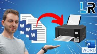 Print multiple documents at once on Windows  1 MINUTE