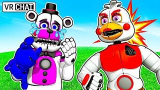 Funtime Chica CONFRONTS Funtime Freddy!? in VRCHAT