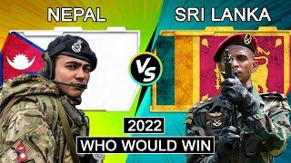 Nepal vs Sri Lanka Military Power 2022 | Nepal vs Sri Lanka military power comparison 2022