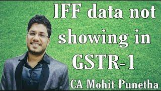 IFF data not showing in GSTR-1@TaxGupshup