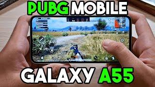 Asi es PUBG MOBILE vs SAMSUNG GALAXY A55 - Un FRAUDE?