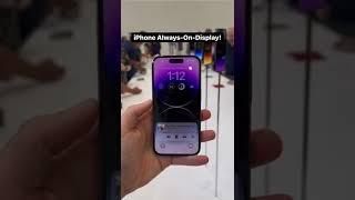 iPhone 14 Always - on Display, iPhone 14 pro max / #short #iphone #zot-let's #apple