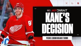 Why did Patrick Kane decide to stay in Detroit?