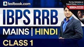IBPS RRB Mains Class 1 | Hindi Language Paper Questions Asked | Best Preparations Tips