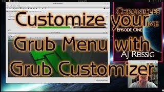 Customize your Grub Menu with Grub Customizer