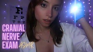 ASMR | Relaxing Cranial Nerve Exam (soft spoken)