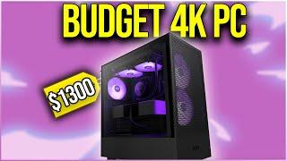 The BEST $1300 "4K Gaming" High FPS PC Build in 2024 ️