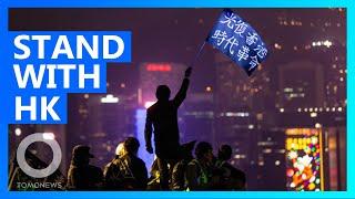 Hong Kong begins 2020 with mass anti-government protests - TomoNews