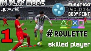 TOP BEST SKILLS AND TRICKS PES PPSSPP MODE PS4 CAMERA. IN A MATCH!