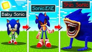 Becoming SHIN SONIC in Minecraft!