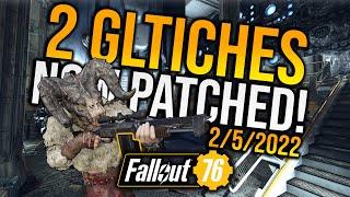 Fallout 76 2 GLITCHES PATCHED! | Ammo Glitch No Longer Works? God Mode Patch!