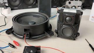 DIY Fun: 6.5" Pioneer Woofer + Harman 2" Midbass and 1" Tweeter