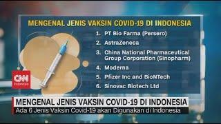 Mengenal Jenis Vaksin Covid-19 di Indonesia