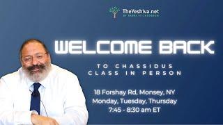 Welcome Back to Chassidus With Rabbi YY Jacobson