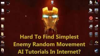 Unity 3D - Simple Enemy Random Movement AI | Review Only