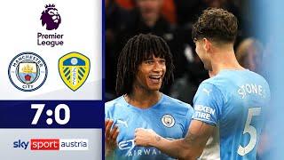 Fußballfest in Manchester | Manchester City - Leeds United | Highlights - Premier League 2021/22