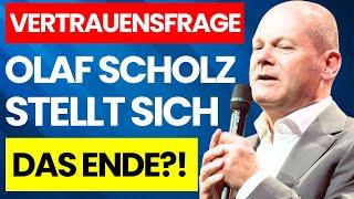 UNFASSBAR! SCHOLZ STELLT SICH DER VERTRAUENSFRAGE! SCHOLZ VERLIERT DIE KONTROLLE – KOALITION ENDE!