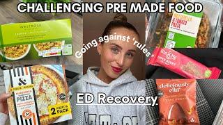 24 Hours Eating PRE MADE Food | ED Recovery