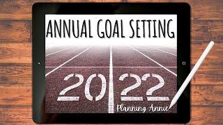 2022 Goal Setting: Step By Step Goal Planner Setup
