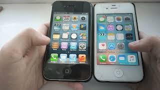 IPhone 4S | iOS 6.1.3 ПРОТИВ IPhone 4S | iOS 9.3.5.. КРАТКОЕ СРАВНЕНИЕ