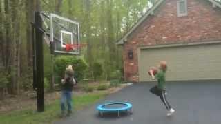 Epic basketball shots with Conor and Evan