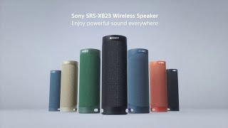 SONY SRS-XB23 WIRELESS SPEAKER @Sony @GEEKYFIED
