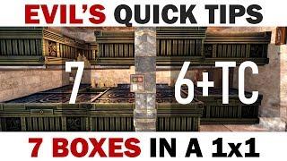 7 Boxes in a 1x1 | Hyper-Efficient Loot Room Designs -- Evil's Quick Tips 02