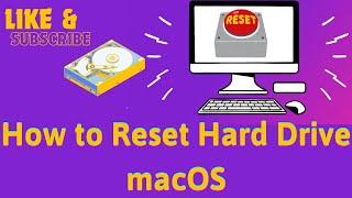 How to Reset Hard Drive macOS