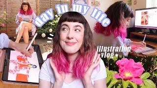 Day In My Life | Full-Time Illustrator & Small Business Owner 彡