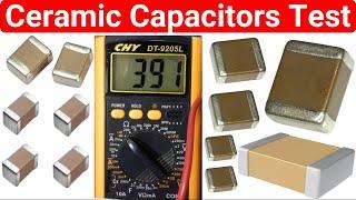 How to test ceramic capacitors with a multimeter, SMD capacitor test mastery & capacitor symbols