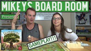 Renature Playthrough - Board Game by Capstone Games - 2 Player Gameplay