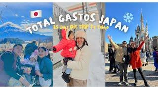 Total gastos ng aming DIY - Japan  Trip for 15 days