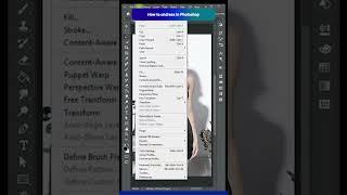 How to undress in Photoshop #shortsvideo #shortsfeed #shortsvideoviral