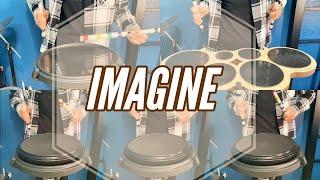 Imagine - Drumline Cadence | Split Screen Performance